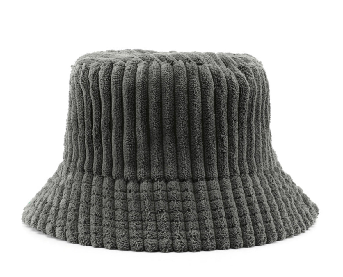 Corduroy bucket hat