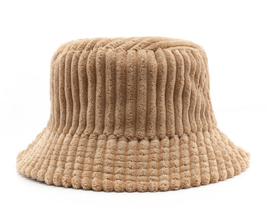 Corduroy bucket hat