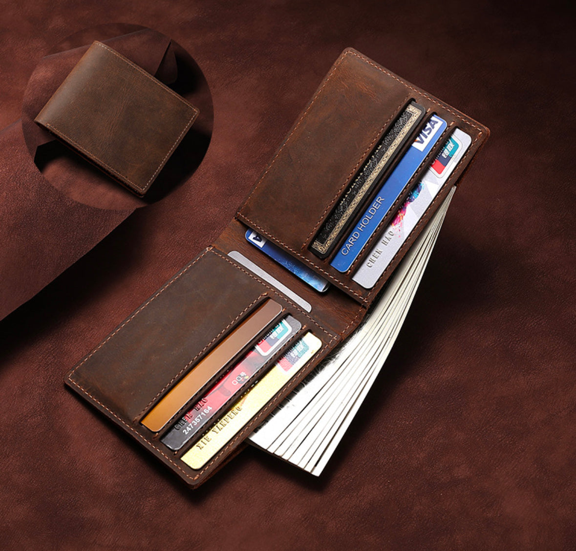 Genuine leather wallet