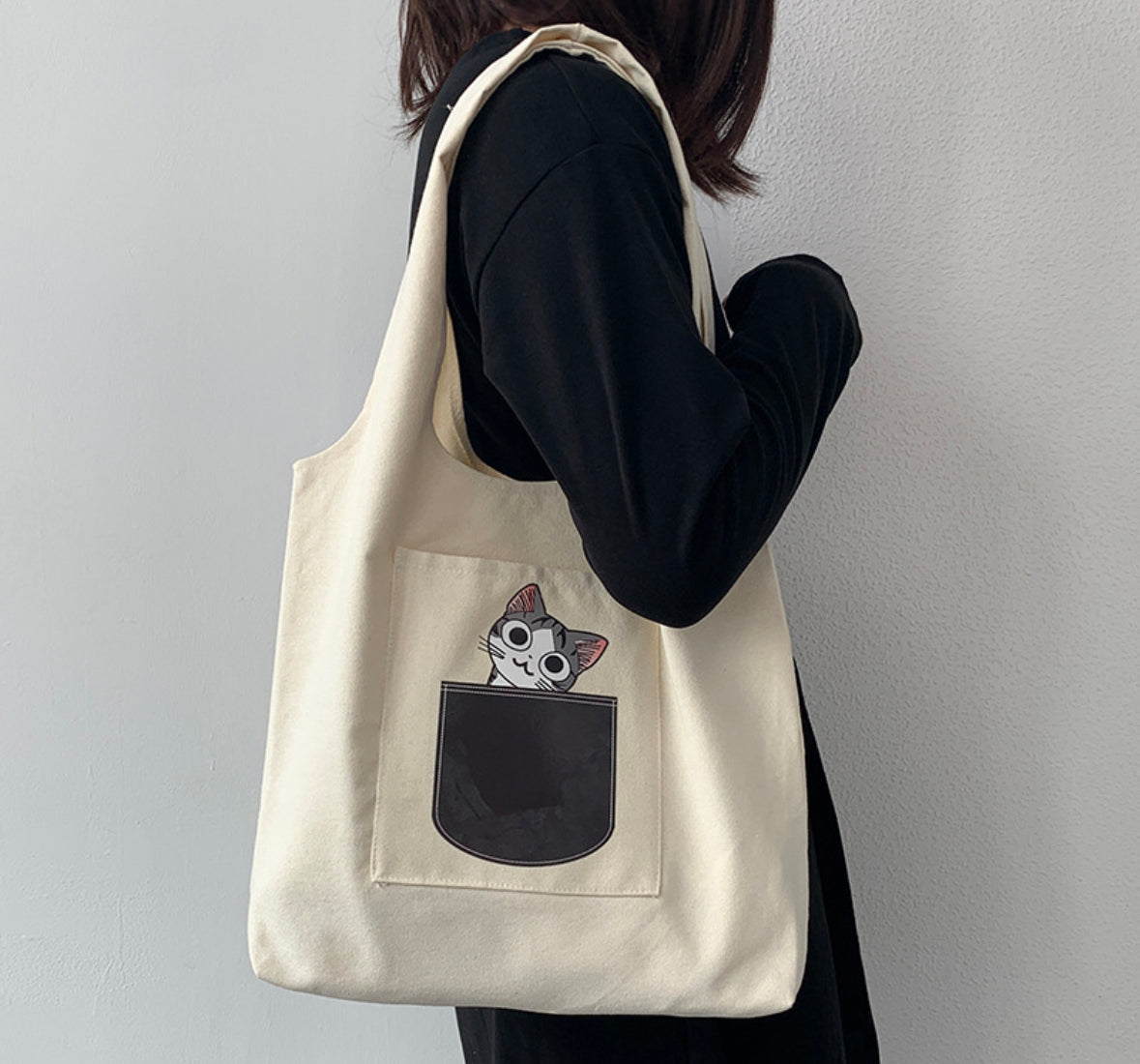 Japanese style tote bag