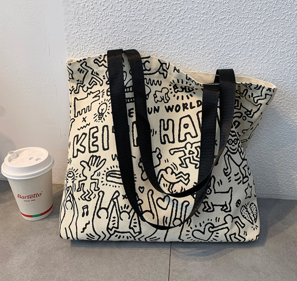 college tote bag