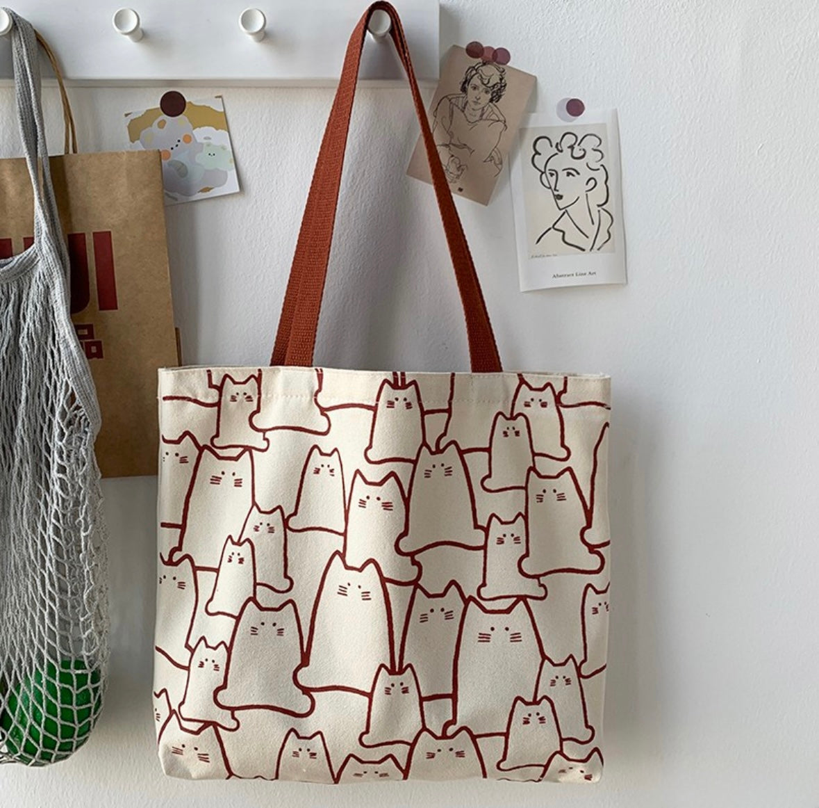 college tote bag