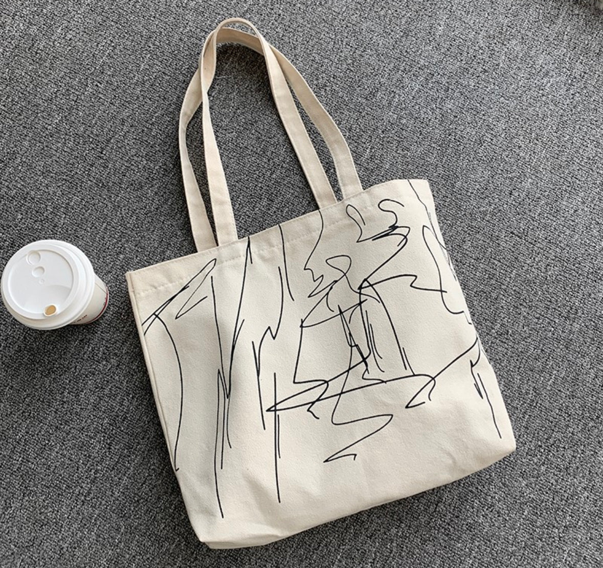 college tote bag