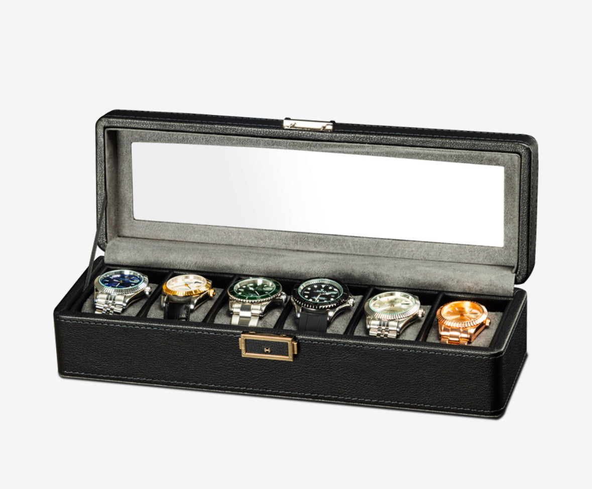 Leather watchbox