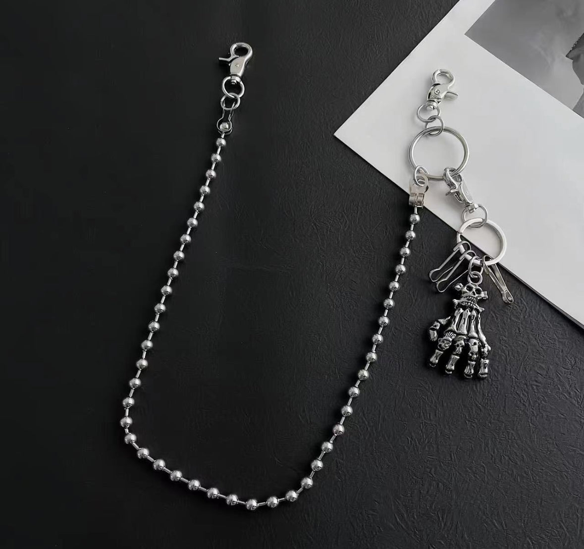 Y2K Gothic Pant Chain