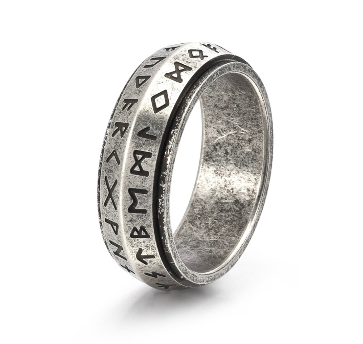 Retro nordic viking ring
