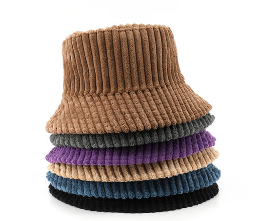 Corduroy bucket hat