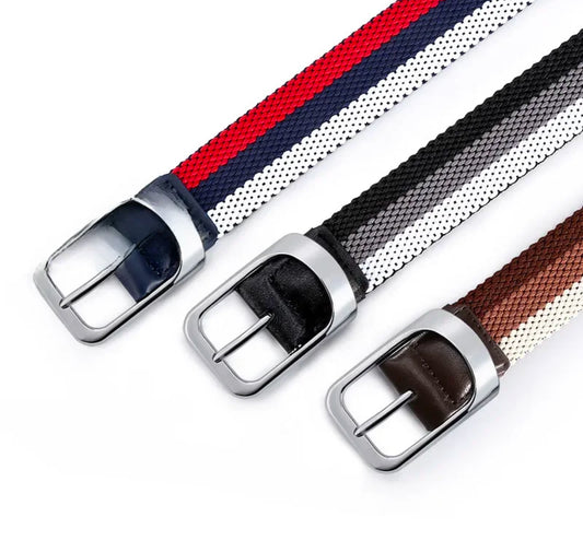 Multicolor wooven belt