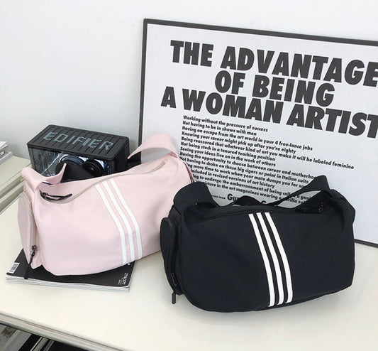 Striped Gym bag
