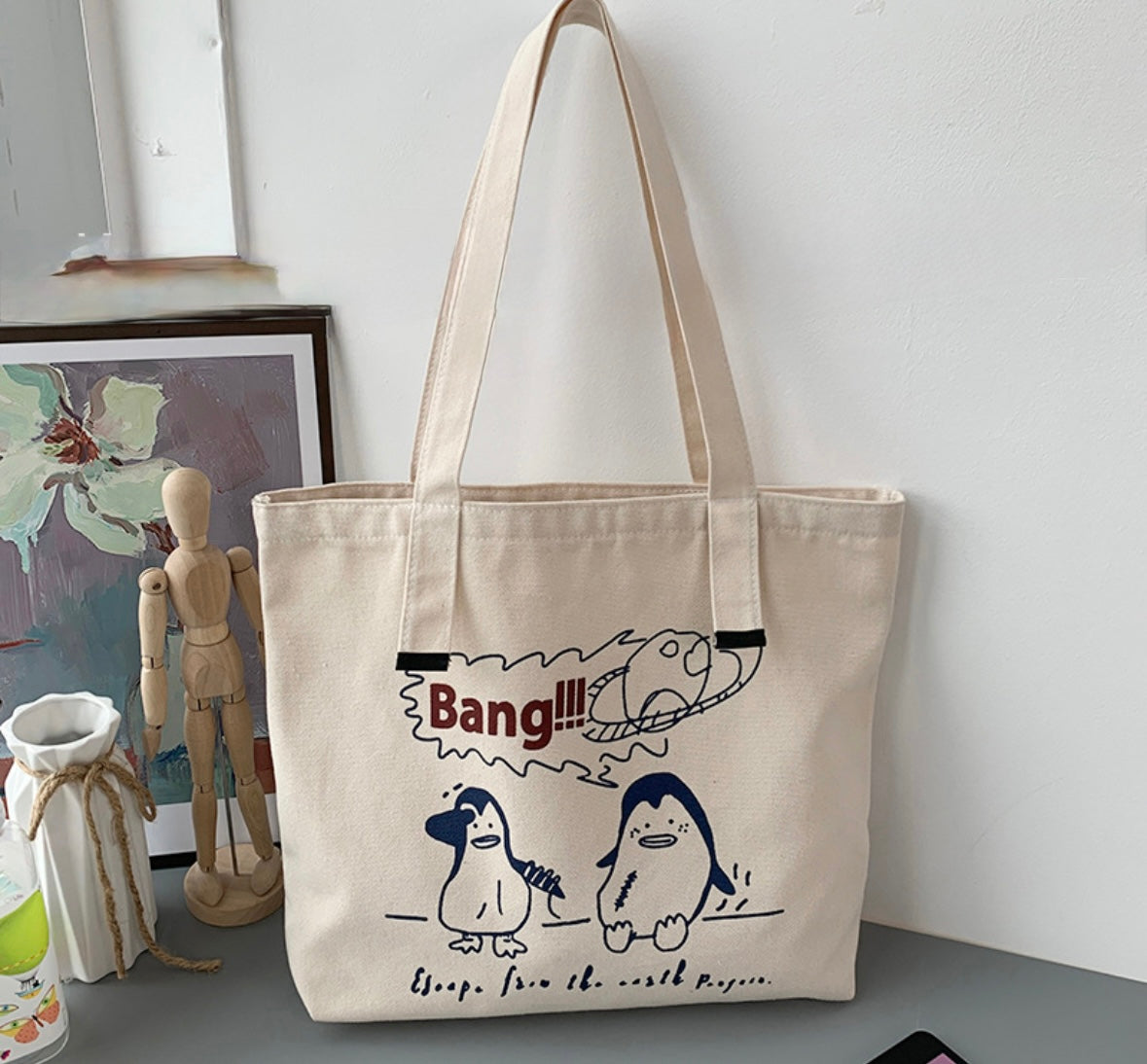 American style tote bag