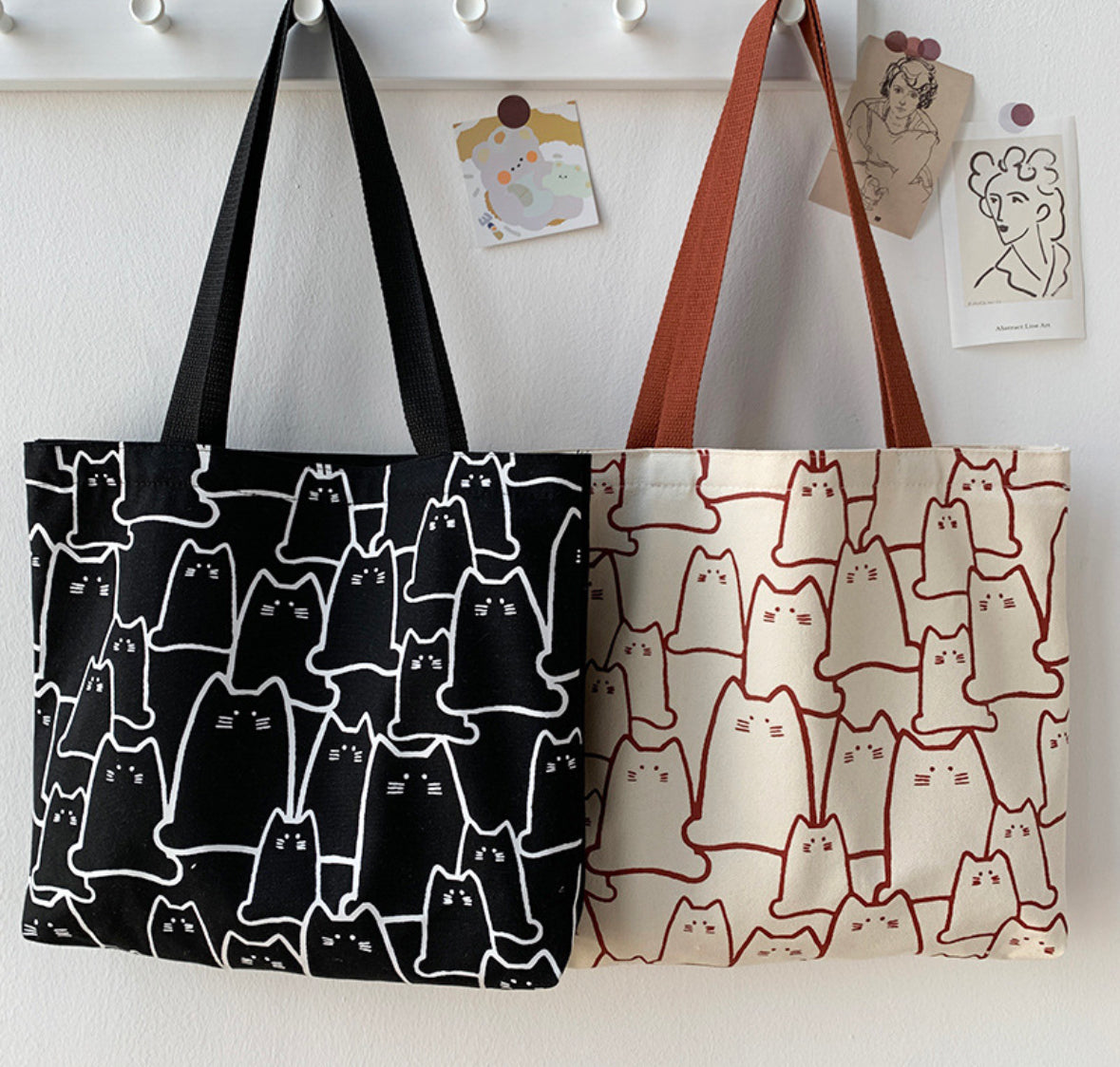 Artistic shoulder bag