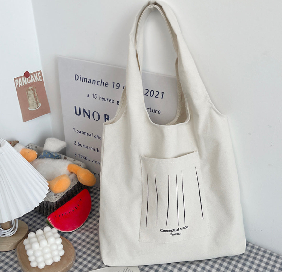 Japanese style tote bag